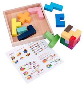 Wooden Tetris Game