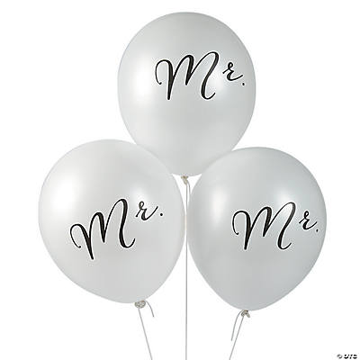 Mr. 11 Latex Balloons