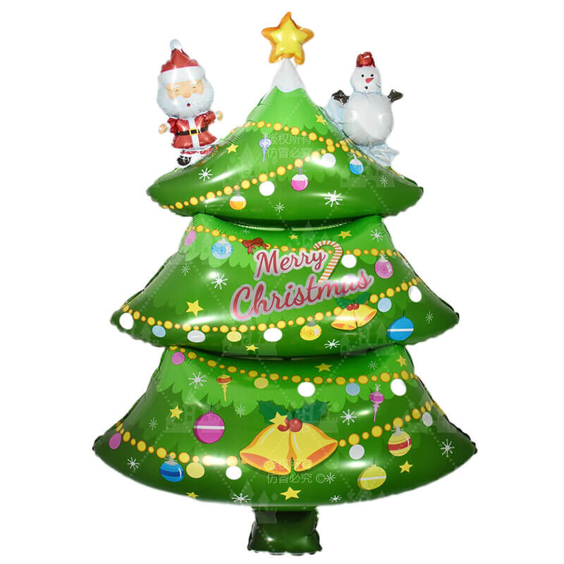 Christmas Tree Design Decorative Balloon