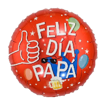 Spanish fathers day balloon