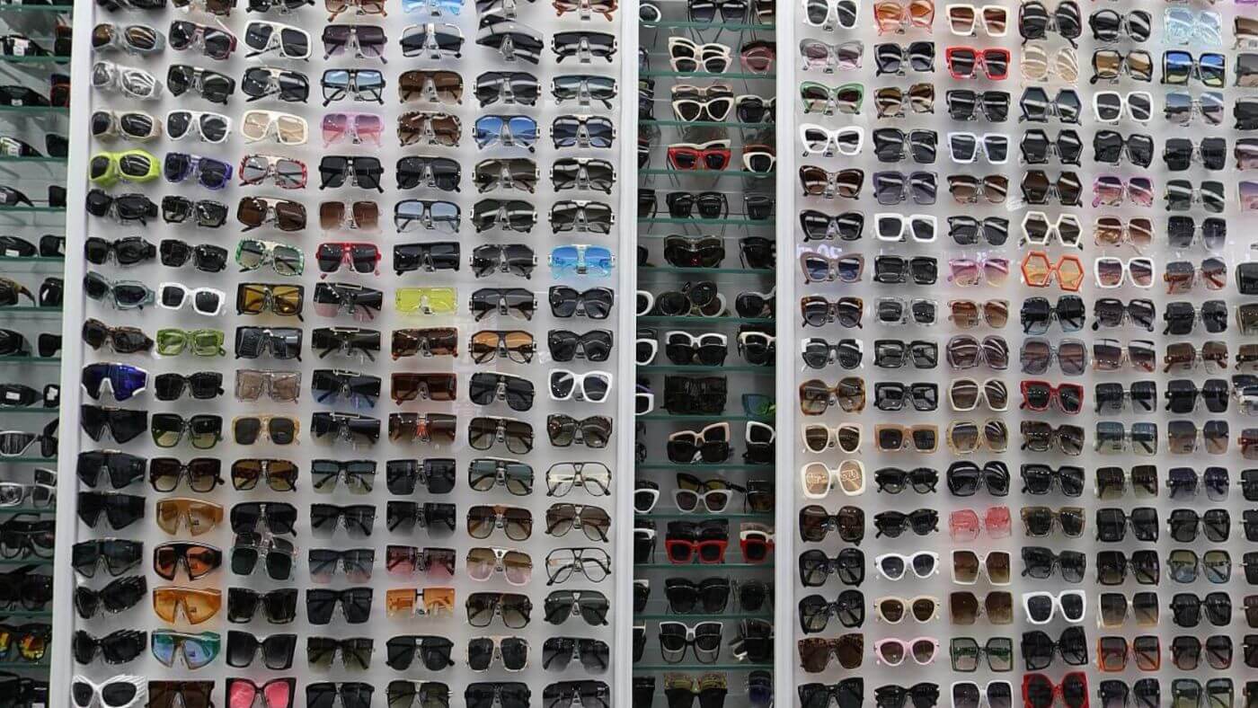 Yiwu Sunglasses market