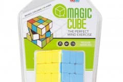 colorful Toys Plastic Magic Puzzle Cube