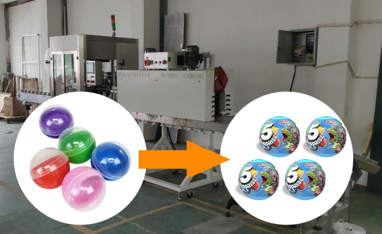 Toy Capsules Shrink Wrapping