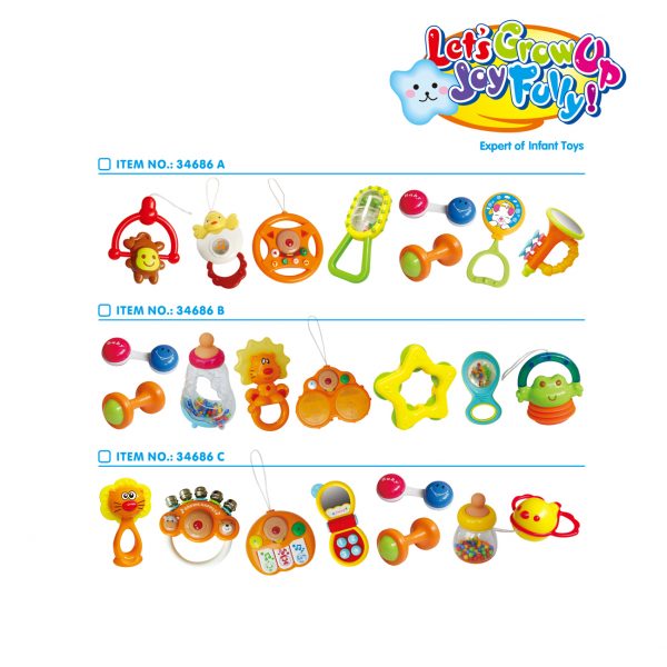 Baby Rattles Teether Toy