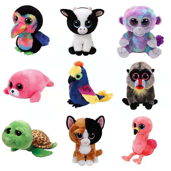 big eyed soft toys