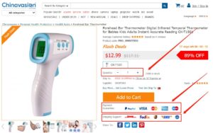 Chinavasion MOQ Pago Envío