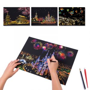 scratch paper art