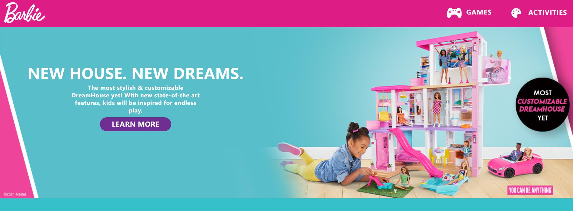 barbie website