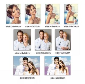 diamond painting size