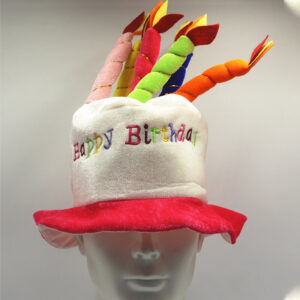 Birthday Cake with Candles Hat