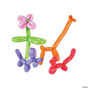 Bulk Animal Modeling 60 Latex Balloons