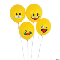 Emoji 11 Latex Balloons