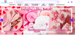 factory direct party website