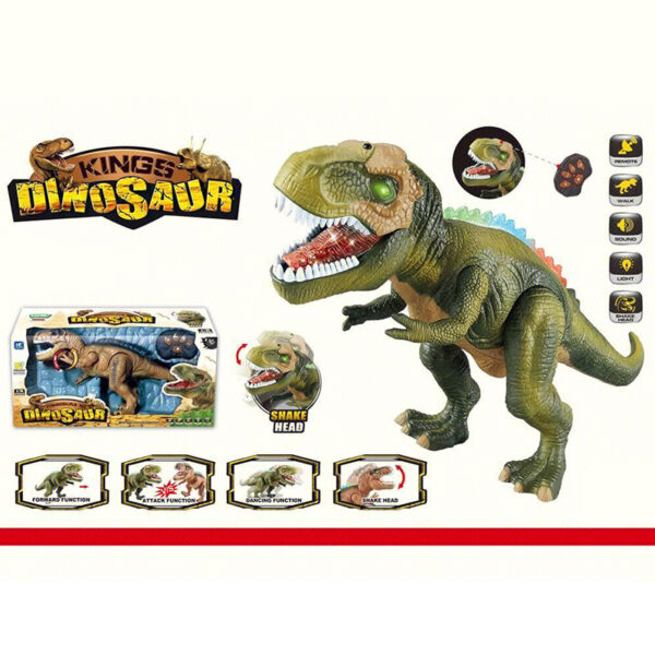 Remote Control Walking Dinosaur Toy