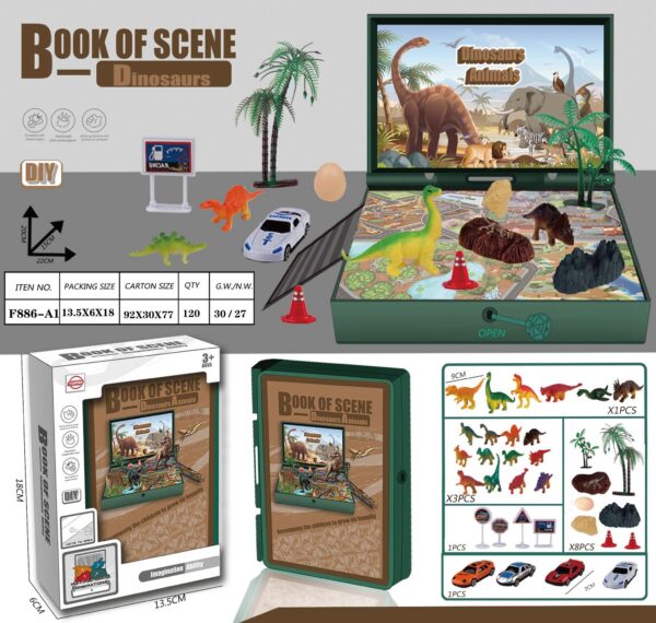 Book Of Scene - Dinosaur