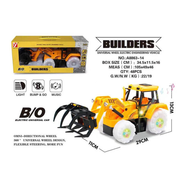 construction truck toy set