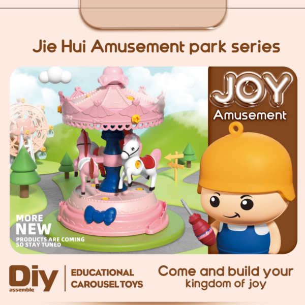 DIY Assembly Toys, STEM Toys, Amusement Park Series