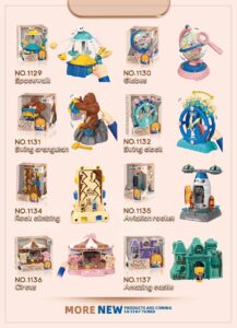 DIY Assembly Toys, STEM Toys, Amusement Park Series3