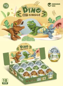 Mini Building Blocks, Building Toy Set For Kids, Mini Surprise Eggs With Toys - Dinosaur-1