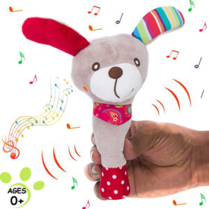 Animal hand bell toy baby Squeaky toys4