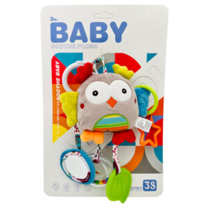 Baby Animal Hanging Toy With Teether3