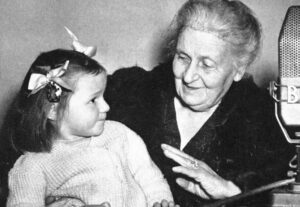 Italian educator Maria Montessori