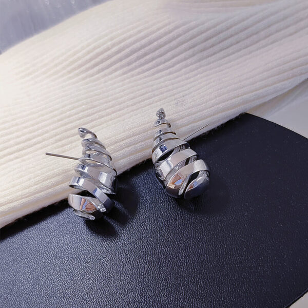 Whorl Drop Earrings