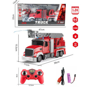 kids fire remote control truck seven way3