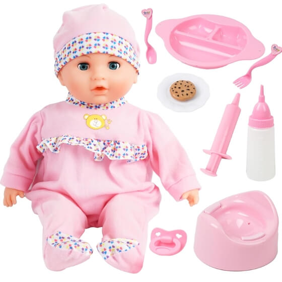 interactive baby doll