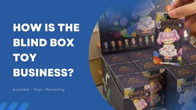 How is the blind box toy business
