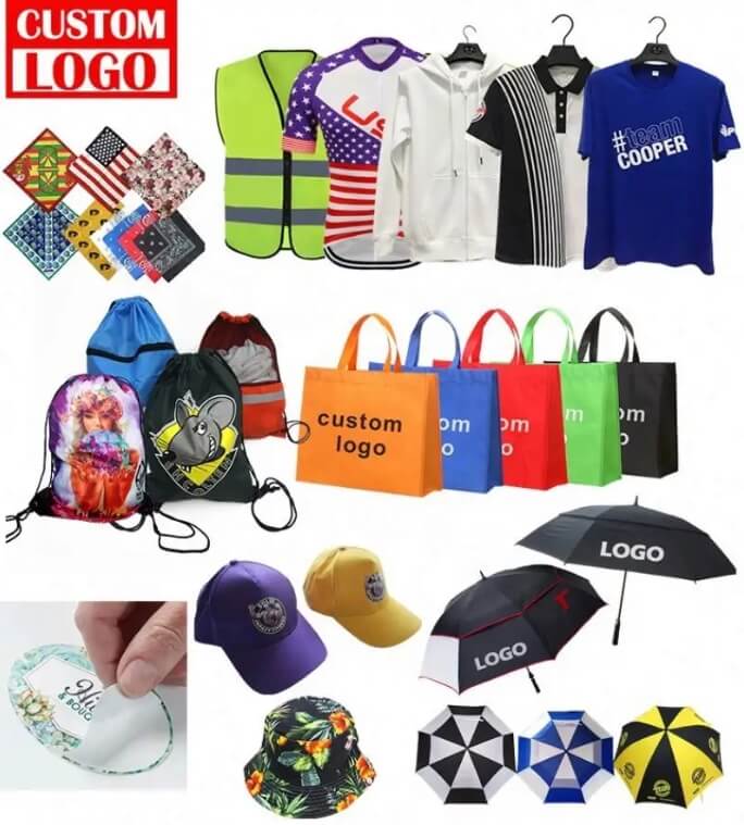 promotional merchandise with logo