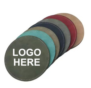 Custom Leather Coaster
