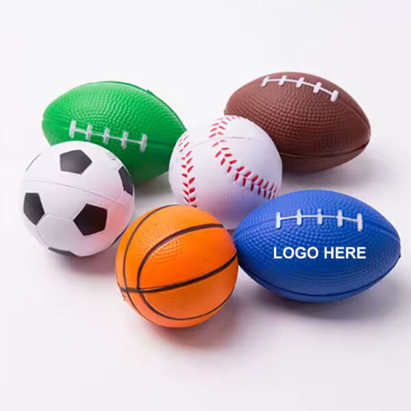 Custom Mini Sports Balls Stress Balls