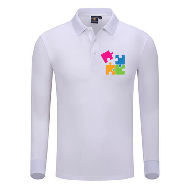 Custom Long Sleeve Polo Shirt