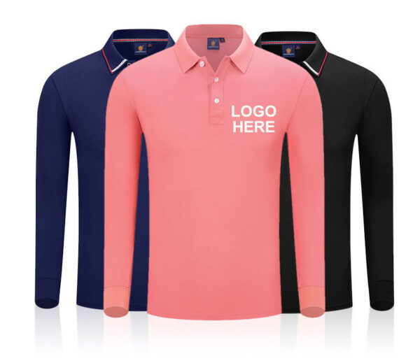 Custom Long Sleeve Polo Shirt