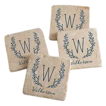 custom stone coasters