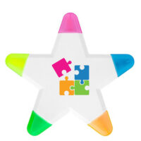 Custom Star 5-Color Highlighter