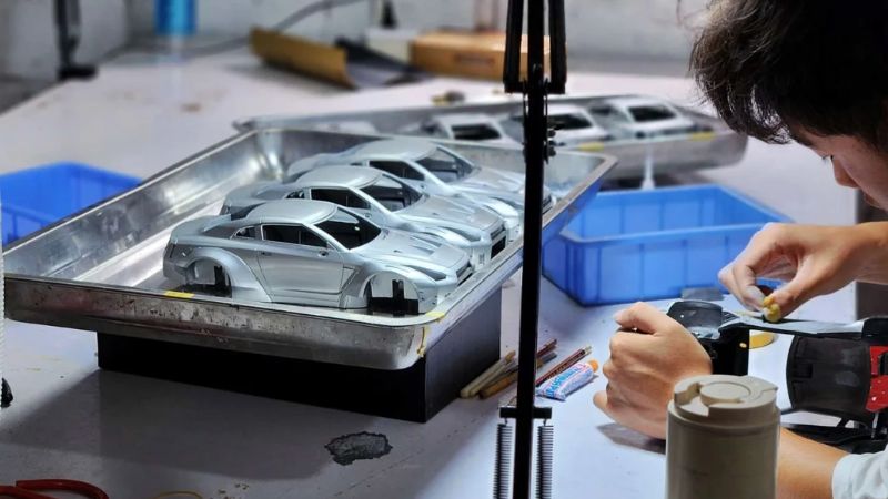 diecast car factory