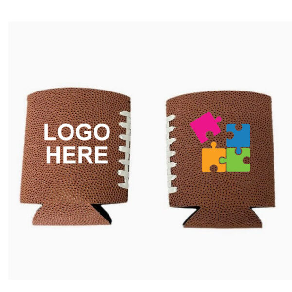 Basketball Texture Can Cooler