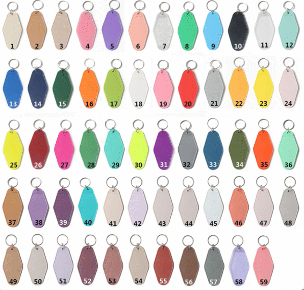 Custom Plastic Keychains