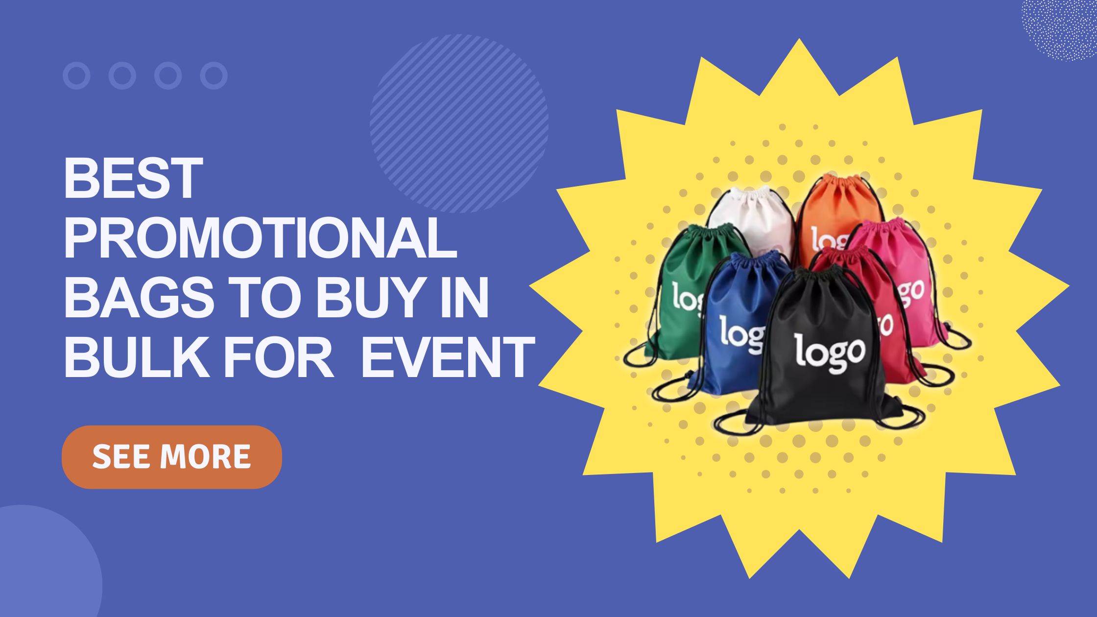 Best Promotional Bags to Buy in Bulk for 2025 Event