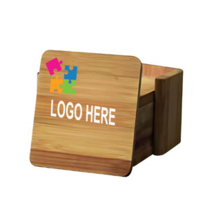 Engraving Custom Bamboo Coaster