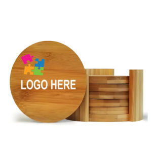 Engraving Custom Bamboo Coaster