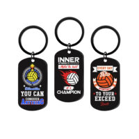 Custom Volleyball Keychain