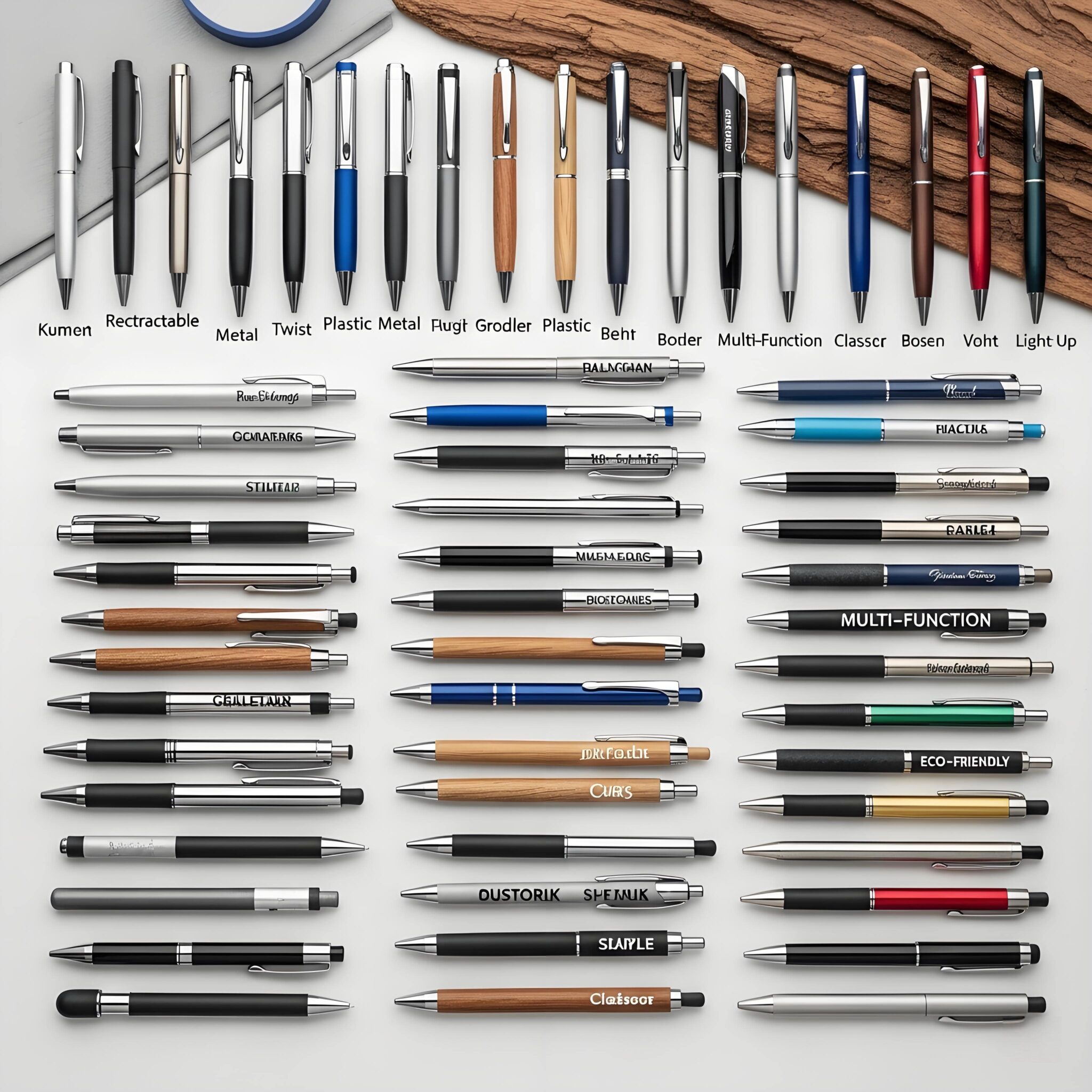 Customized Pens Bulk | Promotional Logo Pens Manufacturer - TonySourcing