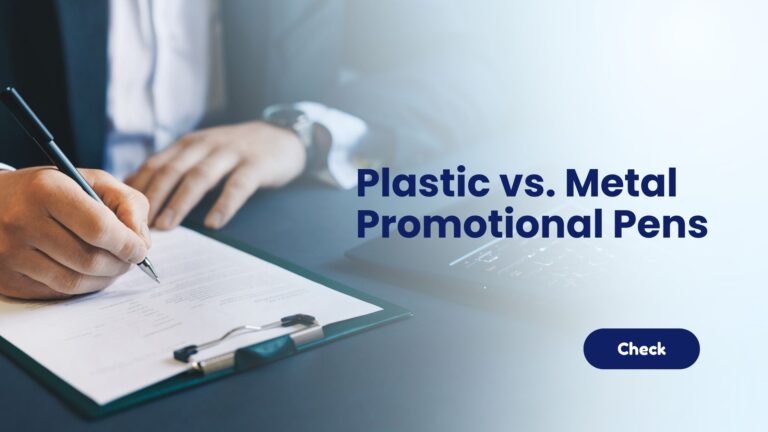 Plastic vs. Metal Promotional Pens