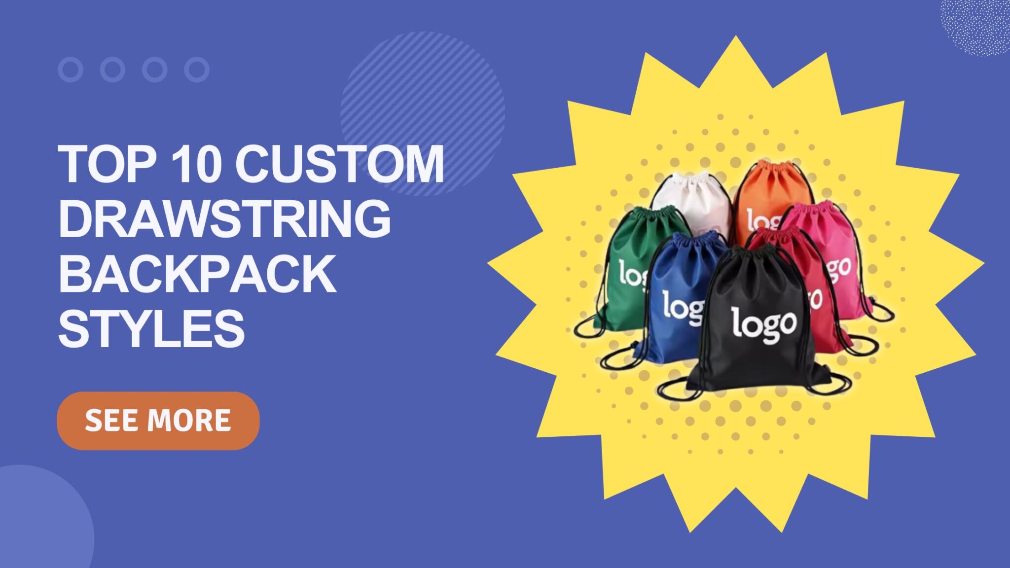 What Is a Drawstring Bag? Types, Materials & Branding Uses