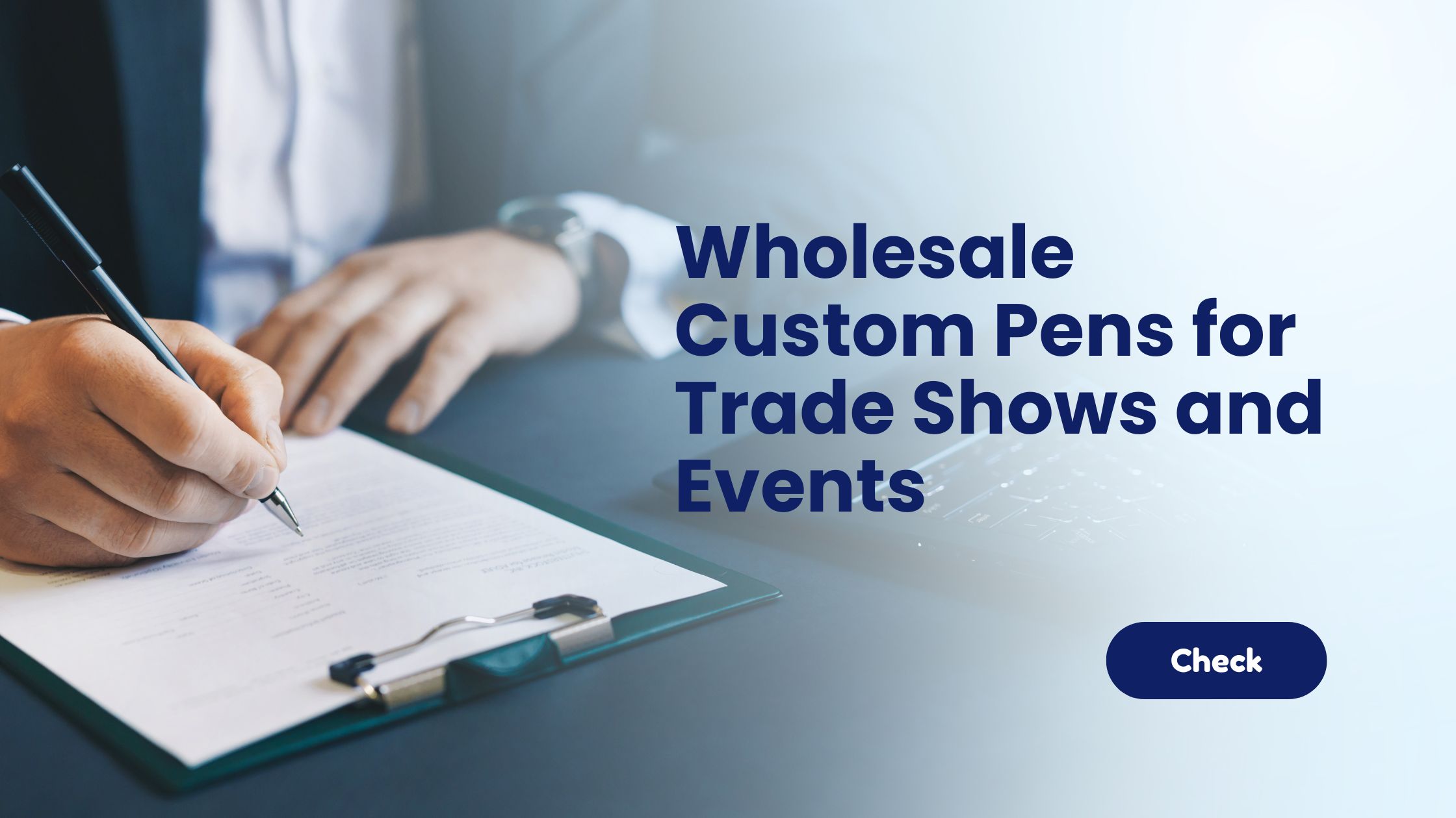 Wholesale Custom Pens for Trade Shows and Events What You Need to Know