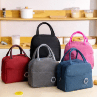 Portable PU Lunch Bag