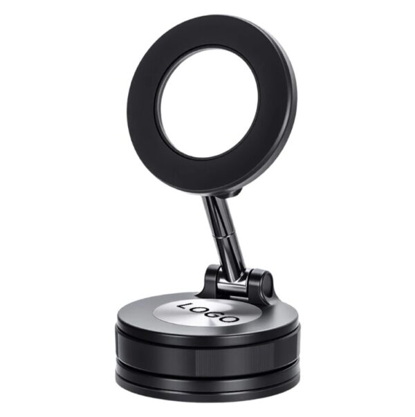 Portable Mini Vacuum Suction Cup 360 Degrees Magnetic Aluminum Alloy Phone Stand